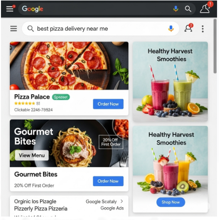 Google Ads for Food Brands